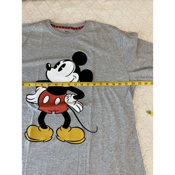 Disney Mickey Mouse Embroidered Gray Shirt Men’s Size XL - Picture 14 of 15